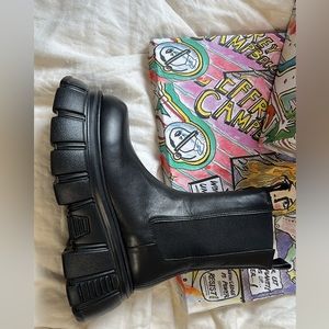 Jeffrey Campbell boots black size 7 brand new in original box